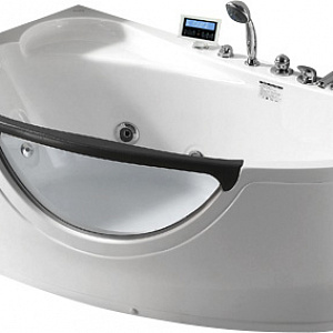 Гидромассажная ванна Gemy G9046 K L 161*96 со стеклянной стенкой